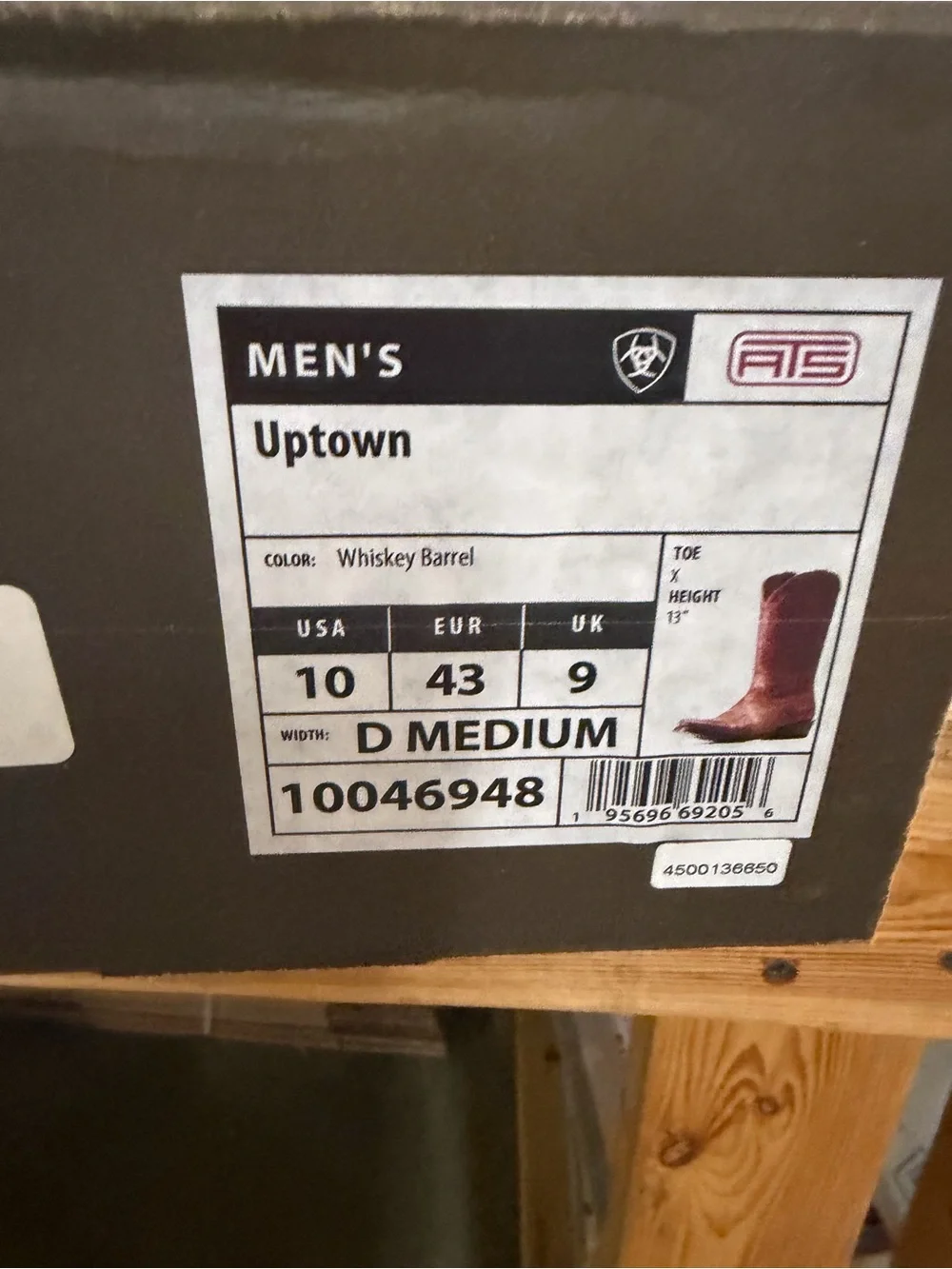 Ariat-Men's Uptown Shoe Label